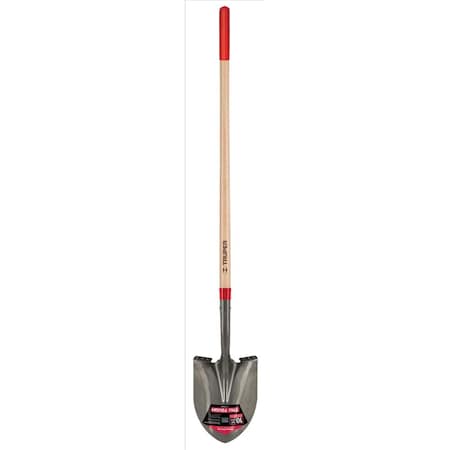 Truper Truper Tru-Tough 58.25 in. Steel Round Digging Shovel Wood Handle PRL-E